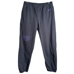 The Mayfair Group Use The Internet For Good Sweatpants in Gray Size L/XL